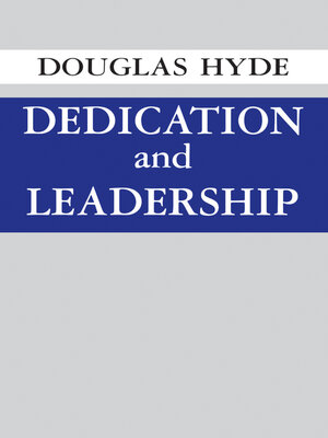 cover image of Dedication and Leadership